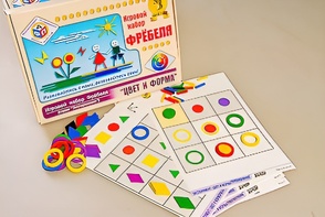 Игровой набор Фребеля "Цвет и форма" (серия "Эксперимент") - fgospostavki.ru - Тула