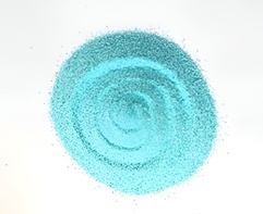 Песок цветной (бирюзовый, 1 кг) - fgospostavki.ru - Тула
