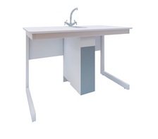 Стол ученический для кабинета химии двухместный - fgospostavki.ru - Тула