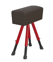 Козел гимнастический переменной высоты (чехол из натуральной кожи) - fgospostavki.ru - Тула