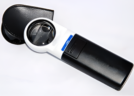 Лупа карманная с подсветкой (10х) - fgospostavki.ru - Тула