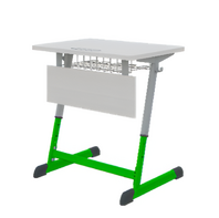 Парта NOMAD одноместная регулируемая по высоте - fgospostavki.ru - Тула