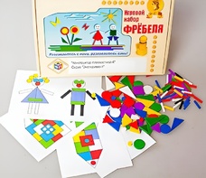 Игровой набор Фребеля "Конструктор плоскостной-4" (Серия "Эксперимент") - fgospostavki.ru - Тула