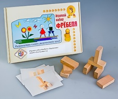 Игровой набор Фребеля "Кирпичики" (серия "Эксперимент") - fgospostavki.ru - Тула