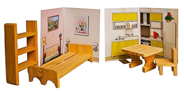 Игровой набор "Мебель" - fgospostavki.ru - Тула