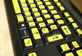 Комплект для маркировки клавиатуры азбукой Брайля - fgospostavki.ru - Тула