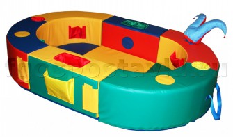 Манеж овальный 180х120х25 сантиметров - fgospostavki.ru - Тула