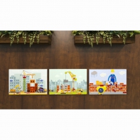Комплект настенных панелей «Стройка» - fgospostavki.ru - Тула