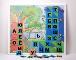 Магнитная доска "Город букв" - fgospostavki.ru - Тула