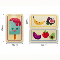 Набор стеновых панелей «Милая еда - Радуга вкуса» - fgospostavki.ru - Тула