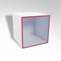 Открытая настенная полка-секция ТР1 ЛДСП  - fgospostavki.ru - Тула