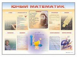 Стенд-уголок "Юный математик" - fgospostavki.ru - Тула