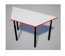 Стол ученический трапеция - fgospostavki.ru - Тула