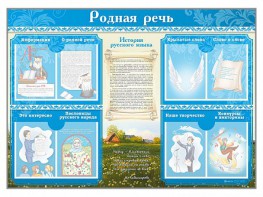 Стенд-уголок "Родная речь" - fgospostavki.ru - Тула