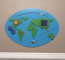 Бизиборд «Планета Земля» - fgospostavki.ru - Тула
