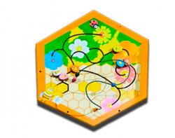 Бизиборд «Пчелиные соты №3» - fgospostavki.ru - Тула