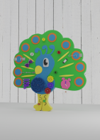 Бизиборд «Радостный павлин» - fgospostavki.ru - Тула