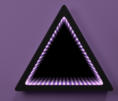 Светозвуковая панель «Бесконечность треугольник» - fgospostavki.ru - Тула