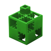 Кубик-основание зеленый 20х20 Artec - fgospostavki.ru - Тула