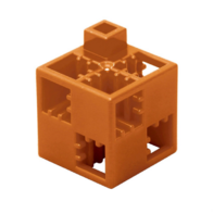 Кубик-основание коричневый 20х20 Artec - fgospostavki.ru - Тула