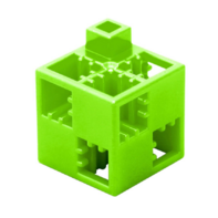 Кубик-основание желто-зеленый 20х20 Artec - fgospostavki.ru - Тула