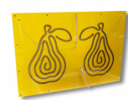 Межполушарная доска №21 желтая - fgospostavki.ru - Тула