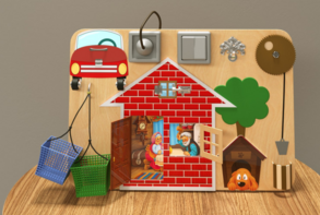 Настенная панель «Загородный домик» - fgospostavki.ru - Тула