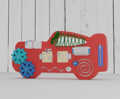 Бизиборд «Машинка» - fgospostavki.ru - Тула