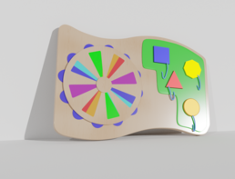 Тактильно-развивающая панель «Яркие краски» - fgospostavki.ru - Тула