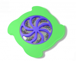 Тактильно-развивающая панель «Вращение радуги» - fgospostavki.ru - Тула