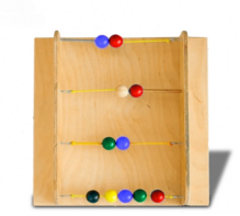 Тактильно-развивающая панель с текстурами и радужными шариками - fgospostavki.ru - Тула