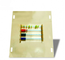 Тактильно-развивающая панель «Цветные счеты» - fgospostavki.ru - Тула