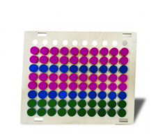 Тактильно-развивающая панель «Цветные фигурки» - fgospostavki.ru - Тула