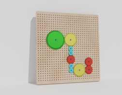 Тактильно–развивающая панель «Механика» - fgospostavki.ru - Тула