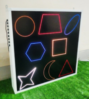 Панель интерактивная со светящимися цветными фигурами - fgospostavki.ru - Тула