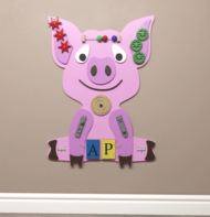 Бизиборд «Поросенок» - fgospostavki.ru - Тула