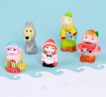 Набор резиновых игрушек «Красная шапочка» - fgospostavki.ru - Тула