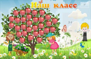 Стенд "Наш класс" Вариант 3 - fgospostavki.ru - Тула