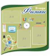Стенд "В мире физики" - fgospostavki.ru - Тула