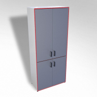 Шкаф широкий закрытый ТР5 ЛДСП - fgospostavki.ru - Тула