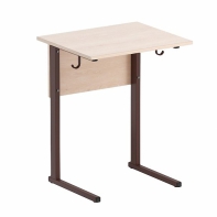 Стол ученический одноместный на прямоугольной трубе - fgospostavki.ru - Тула