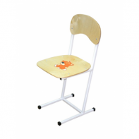 Стул детский нерегулируемый "Дошколенок" с рисунком (рост. гр. 1) - fgospostavki.ru - Тула