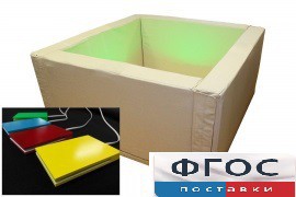 Сухой бассейн интерактивный с клавишами управления (217х217х66 сантиметров) - fgospostavki.ru - Тула