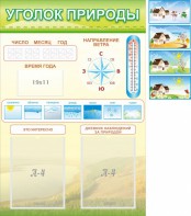 Стенд "Уголок природы" Вариант 2 - fgospostavki.ru - Тула