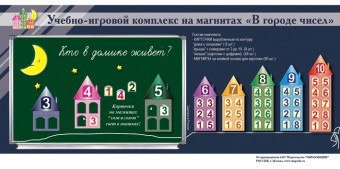 "В городе чисел". Для лучшего понимания и запоминания состава чисел первого десятка - fgospostavki.ru - Тула