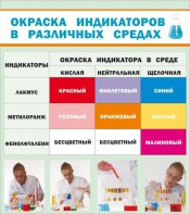 Стенд "Окраска индикаторов в различных средах" - fgospostavki.ru - Тула