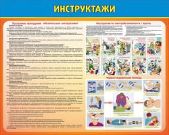 Стенд "Инструктажи" - fgospostavki.ru - Тула