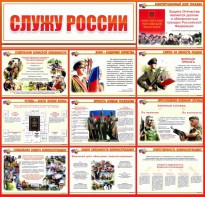 Стенд "Служу России" - fgospostavki.ru - Тула