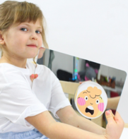 Зеркало логопедическое с отверстием - fgospostavki.ru - Тула