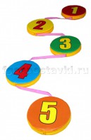 Дорожка "Змейка-шагайка-геометрическая" с цифрами - fgospostavki.ru - Тула